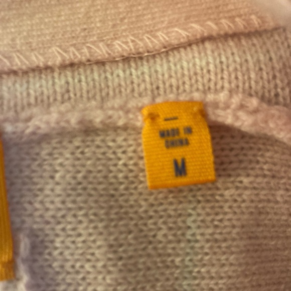 Guest in Residence Baja Everywear Cashmere Cardigan NWT Powder Pink Combo - Picture 11 of 16